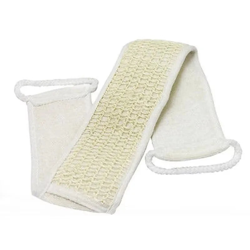 Soft Cotton Hemp Exfoliating Loofah Spa Shower Massage Glove