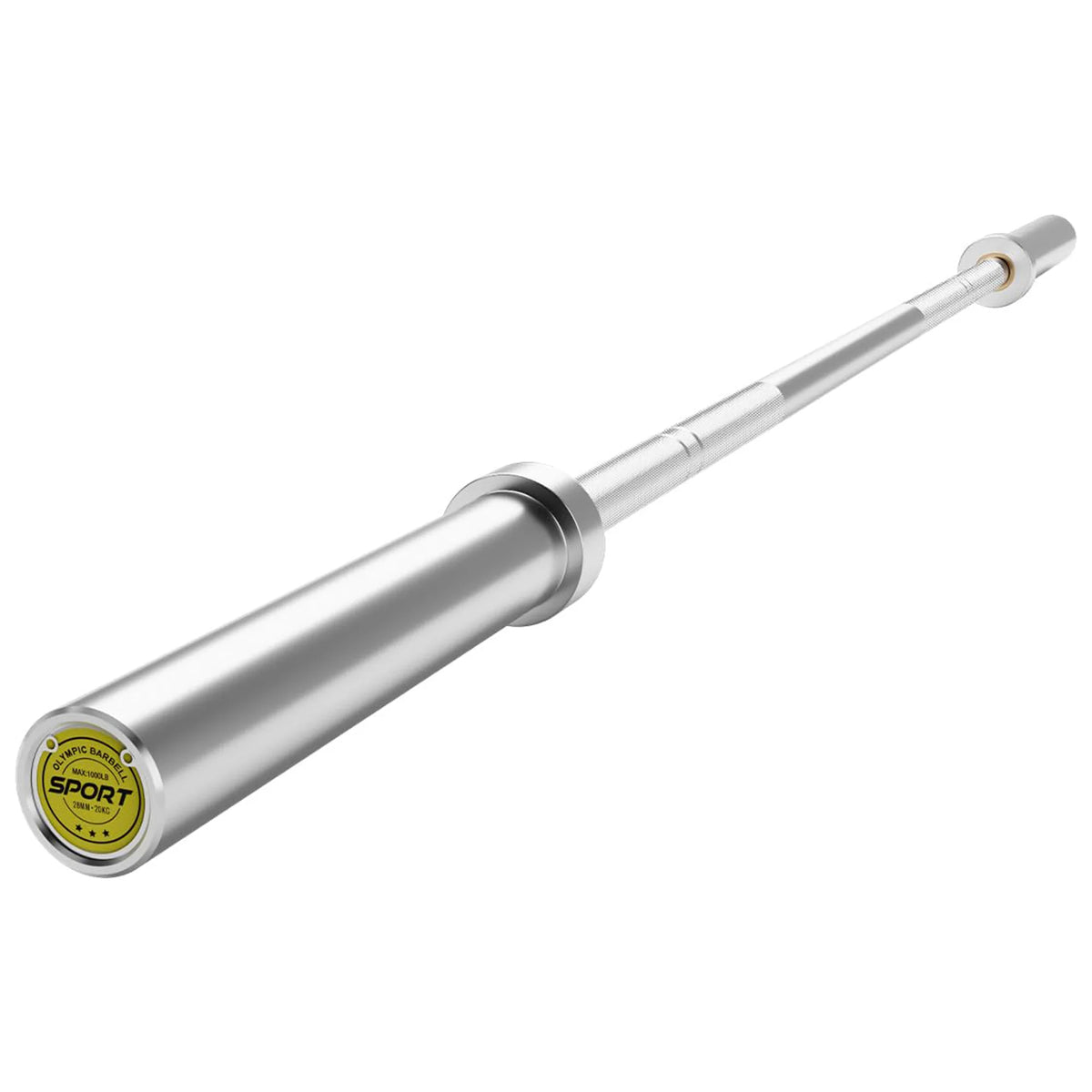 HiMISS Straight Olympic Barbell For Strength Training And Weightlifting