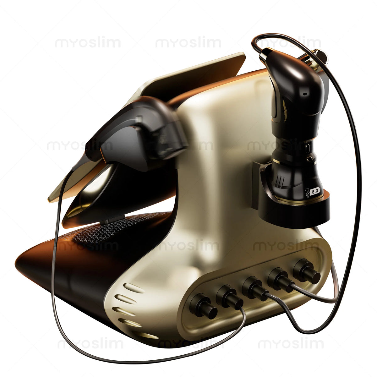 MYOSLIM Multifunctional HIF 25D Beauty Machine For Facial Tightening