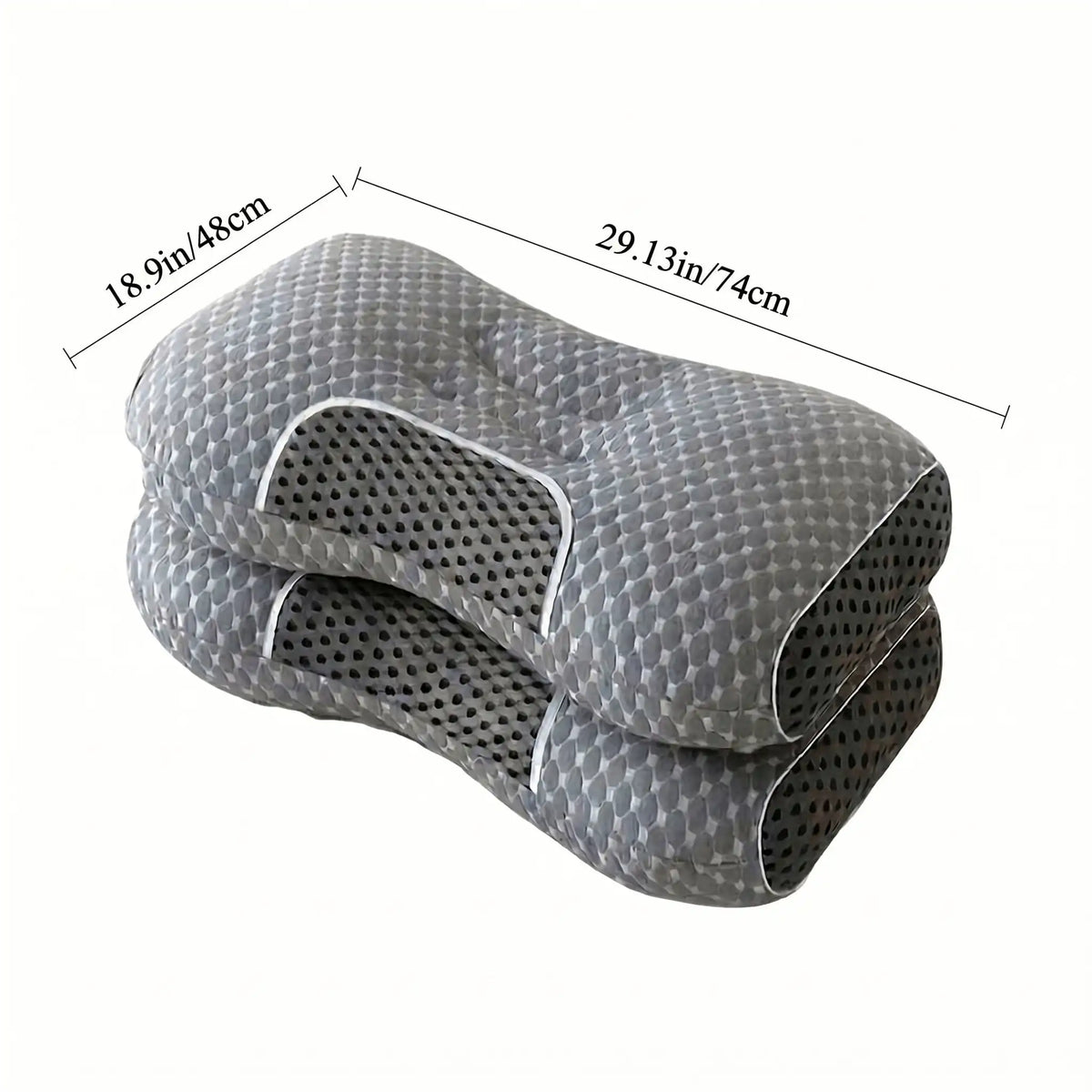 Ergonomic Massage Neck Pillow For Comfortable Sleep And Shoulder Relief
