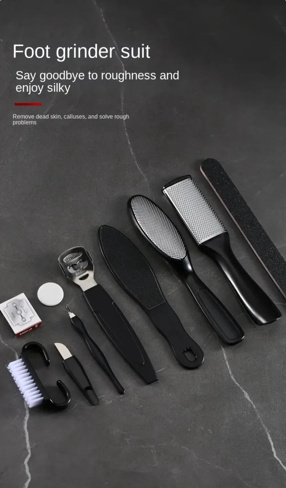 Professional Heavy Duty Toenail Clipper Set Stainless Steel Foot Care