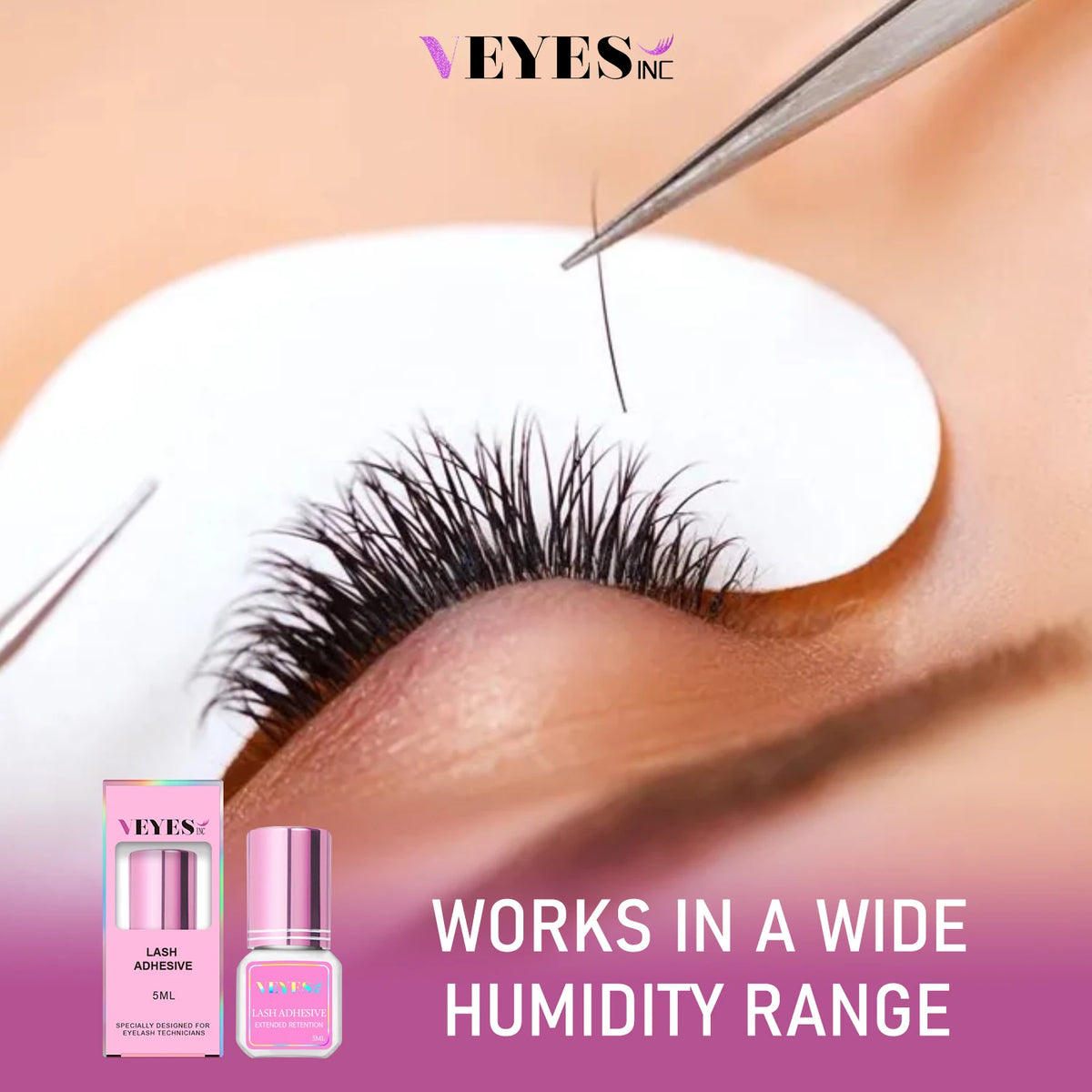 Veyes Inc Fast Drying Eyelash Adhesive For Professional Lash Extensions