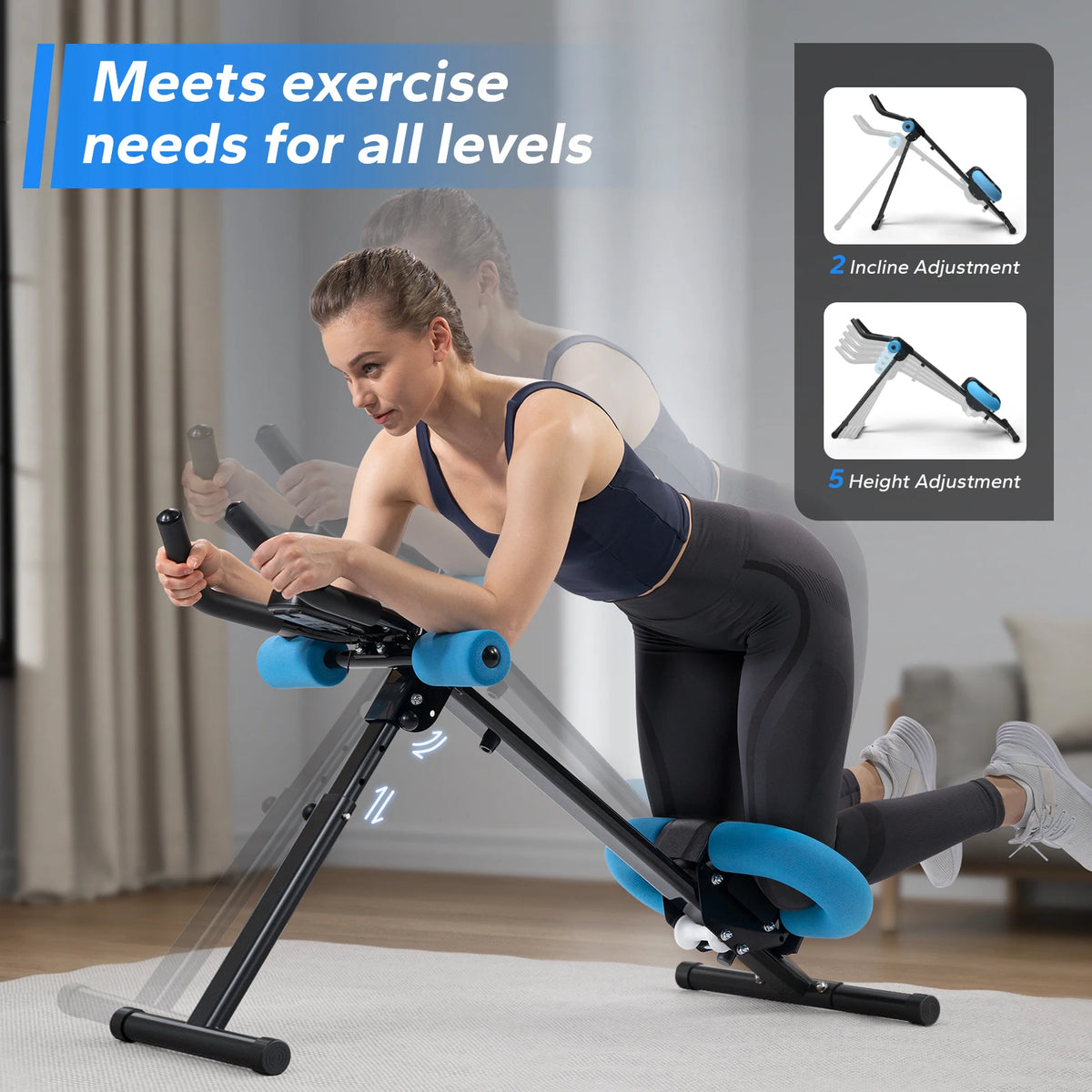 Merach Adjustable Abdominal Exercise Machine System