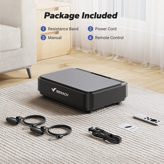 Merach Compact Whole Body Vibration Plate With Led Display