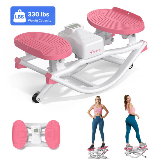 Merach Silent Rock Stepper With Ab Twist Core Trainer
