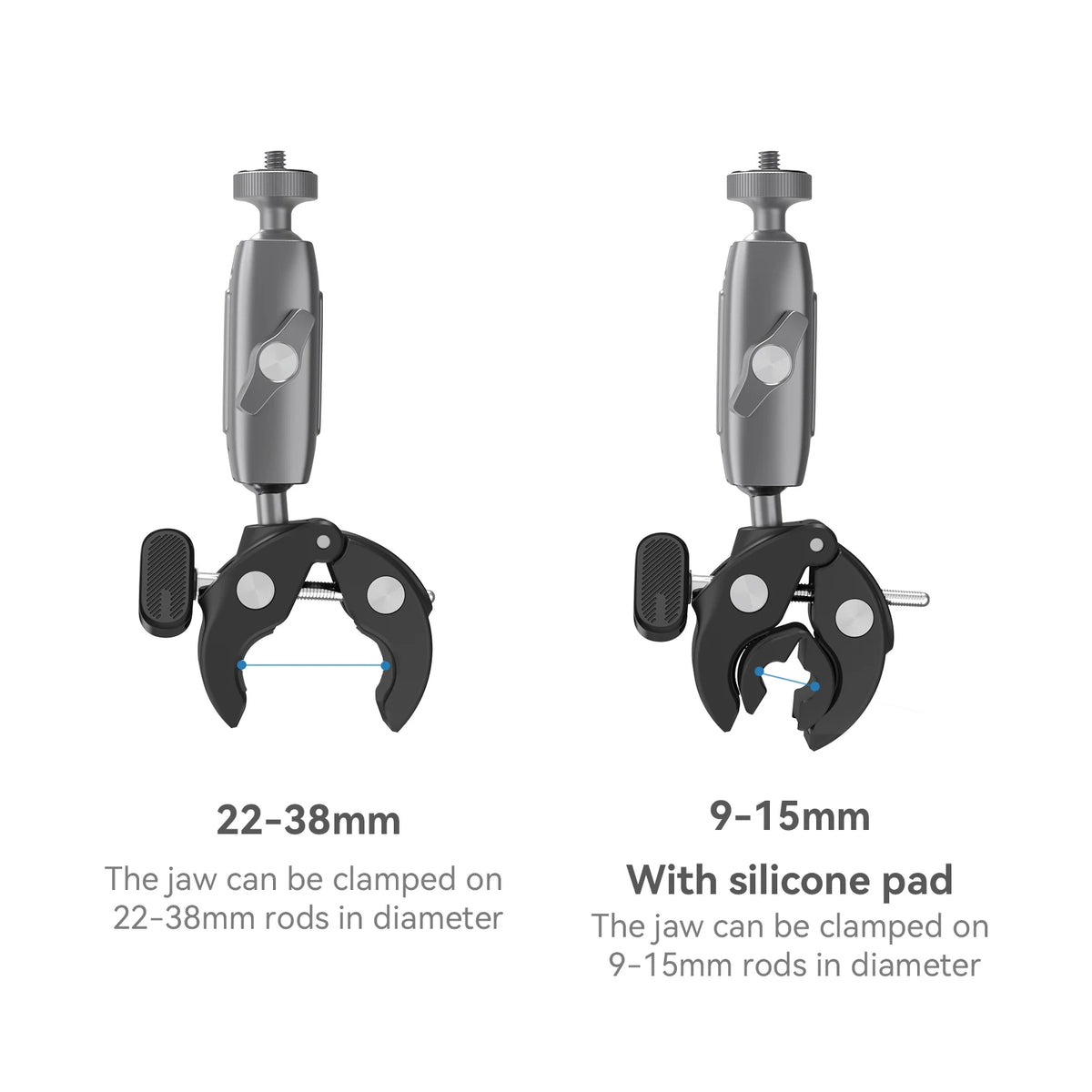 Telesin 360 Degree Handlebar Camera Mount For Action Cameras