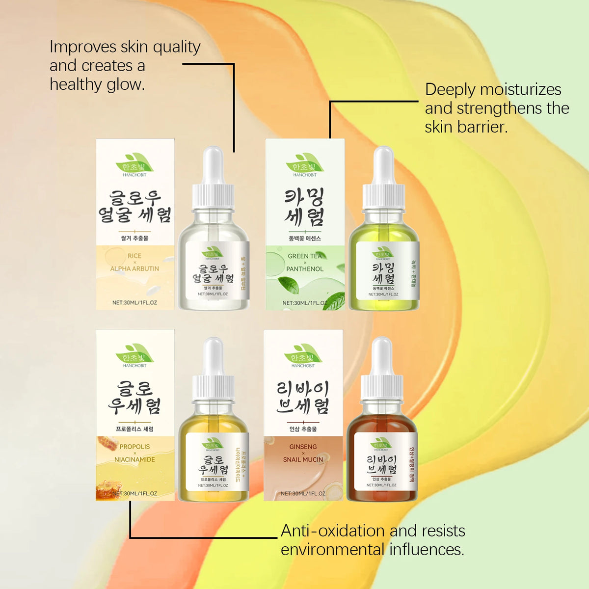Premium Green Tea Facial Serum For Intense Hydration And Restoration
