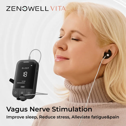 ZenoWell Vagus Nerve Stimulation Device For Deep Sleep And Relaxation