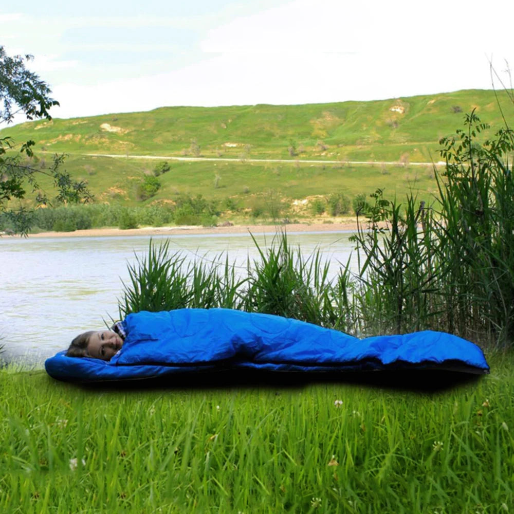 Desert Fox Soft Flannel Winter Sleeping Bag Includes Pillow Case