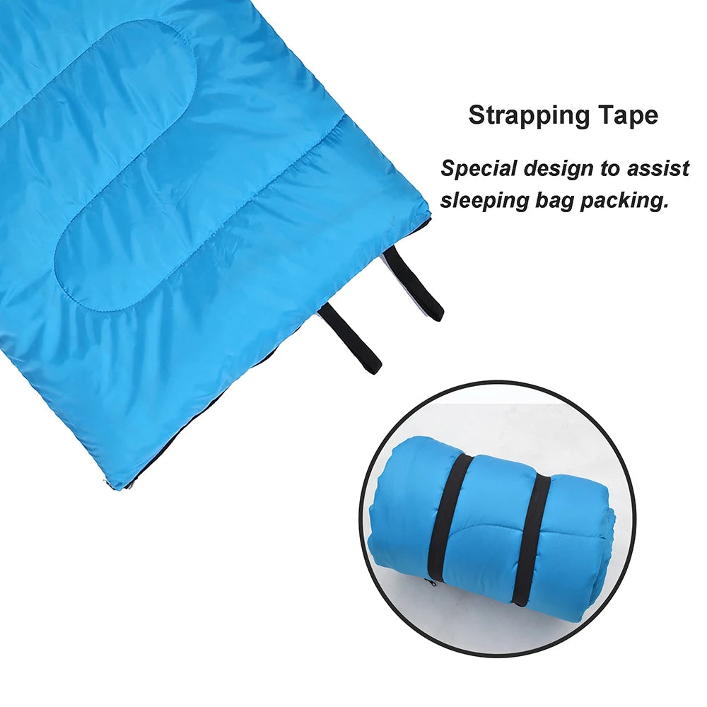 Desert Fox Soft Flannel Winter Sleeping Bag Includes Pillow Case