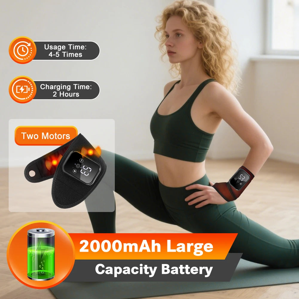 Agdoad Electric Heating Wrist Massager Brace For Pain Relief