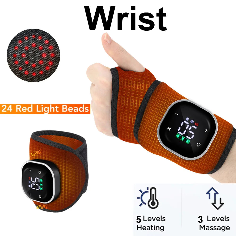 Hailicare Rechargeable Electric Heating Ankle Brace Massager For Feet