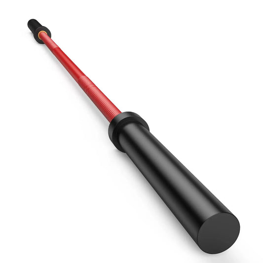 HiMISS Straight Olympic Barbell For Strength Training And Weightlifting