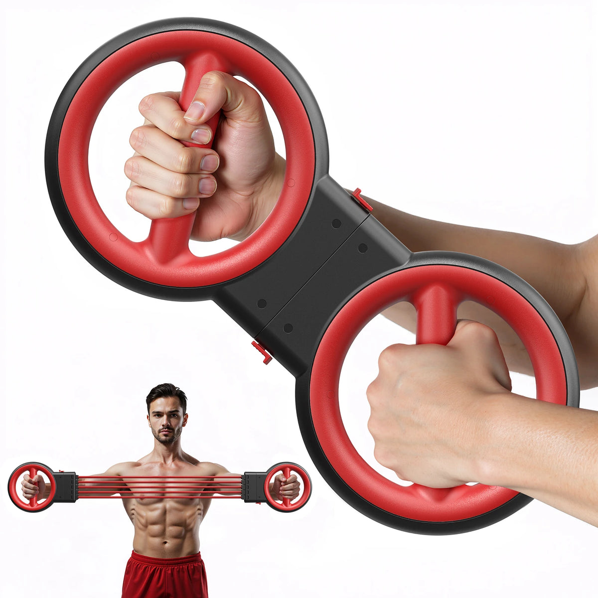 Three Function Forearm Strengthener Wrist Exerciser For Arm Training