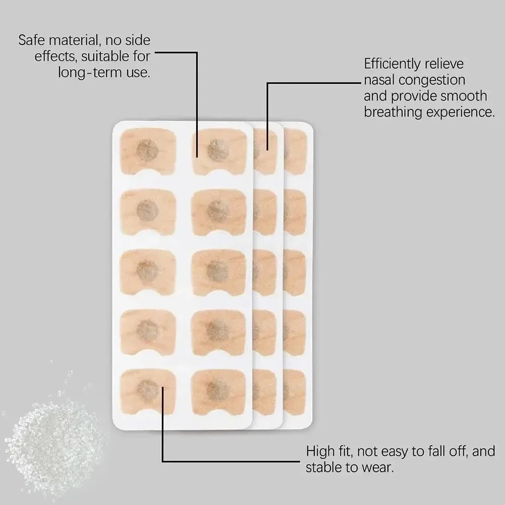 Nasal Dilator Strips for Snoring Relief and Nasal Congestion