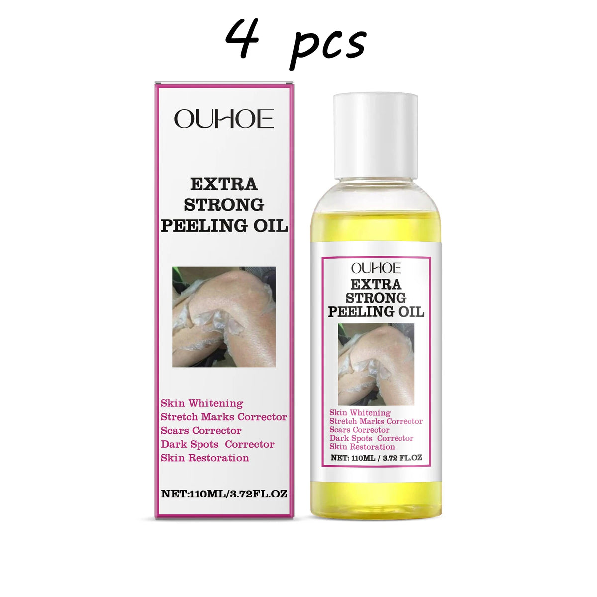 Body Exfoliating Oil for Gentle Smoothing and Moisturizing Skin