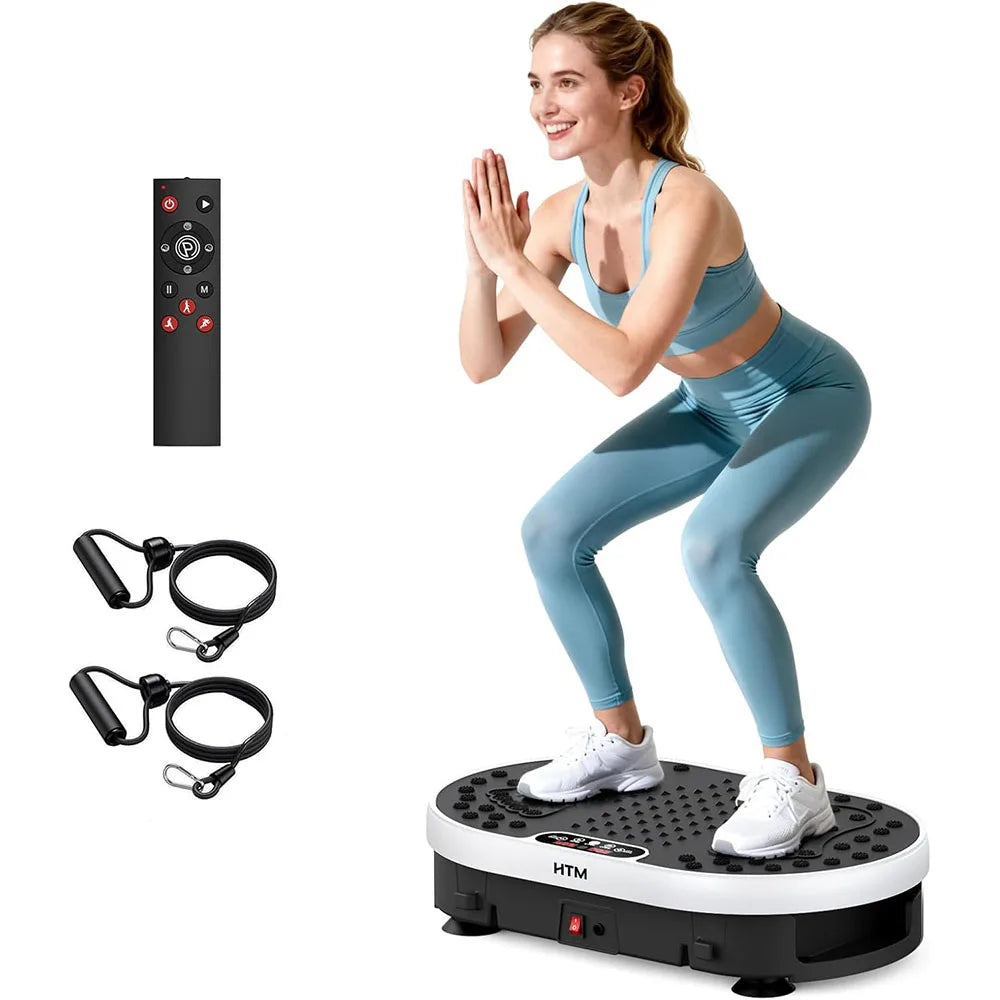 HTM Vibration Plate Exercise Machine For Home Fitness Training