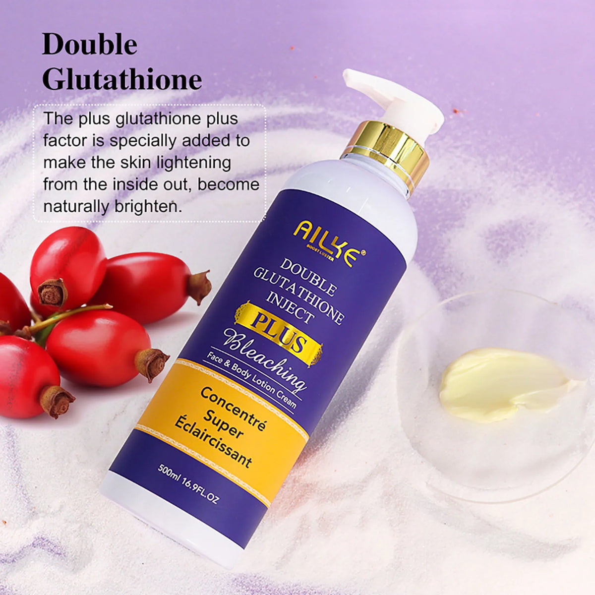 Ailke Brightening Body Milk For Even Skin Tone And Moisturizing