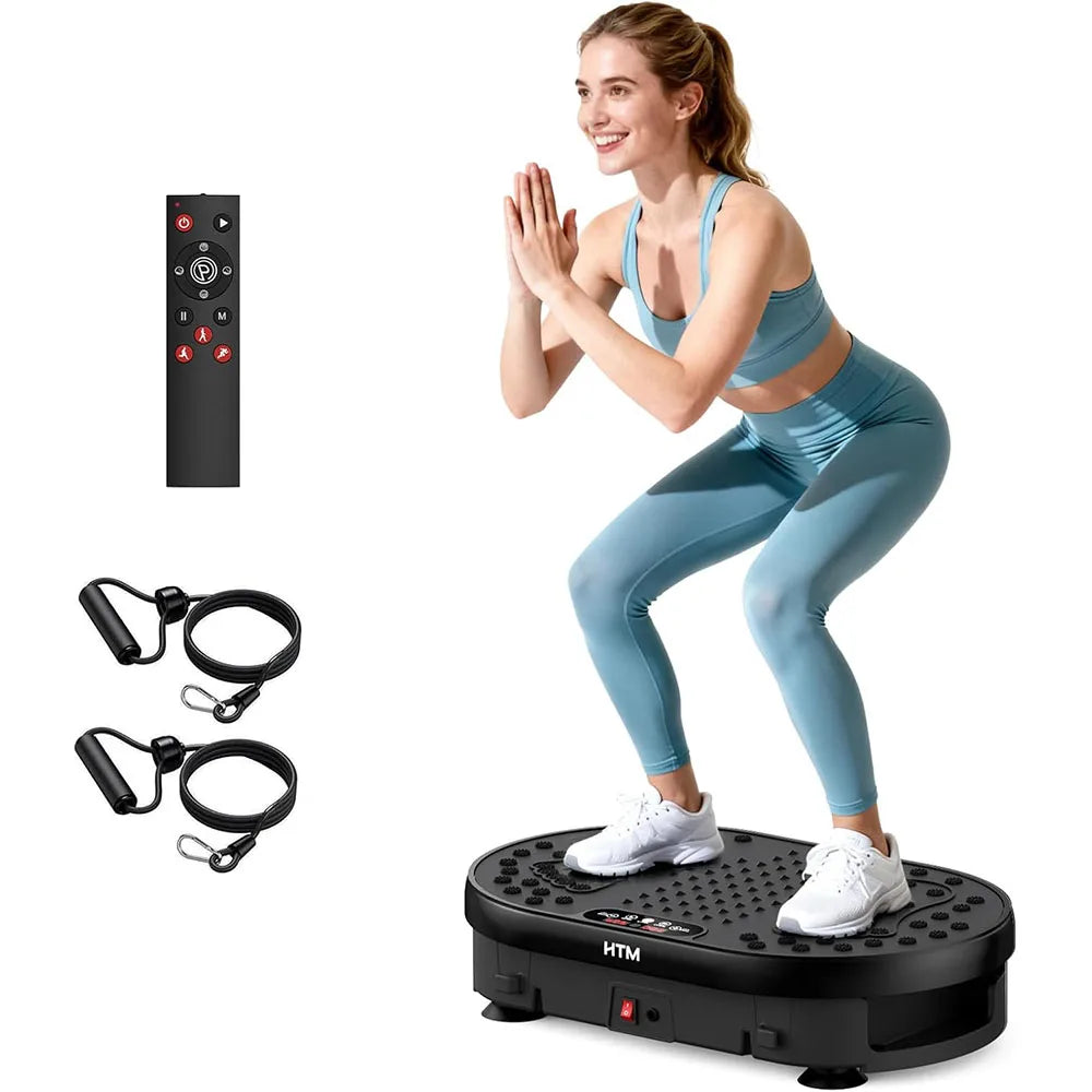 HTM Vibration Plate Exercise Machine For Home Fitness Training