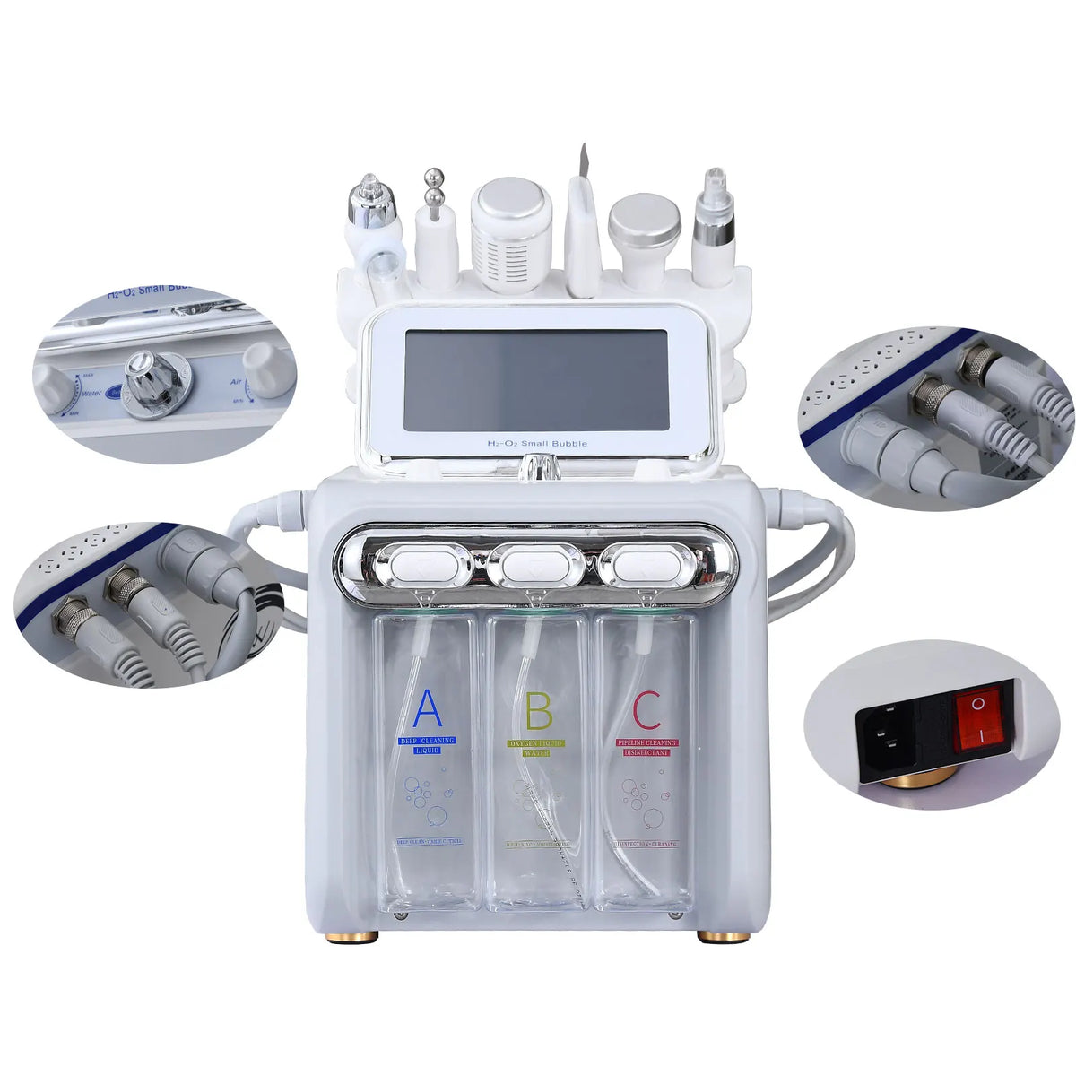 Amilibeauty Aqua Peeling Facial Cleansing And Oxygen Machine