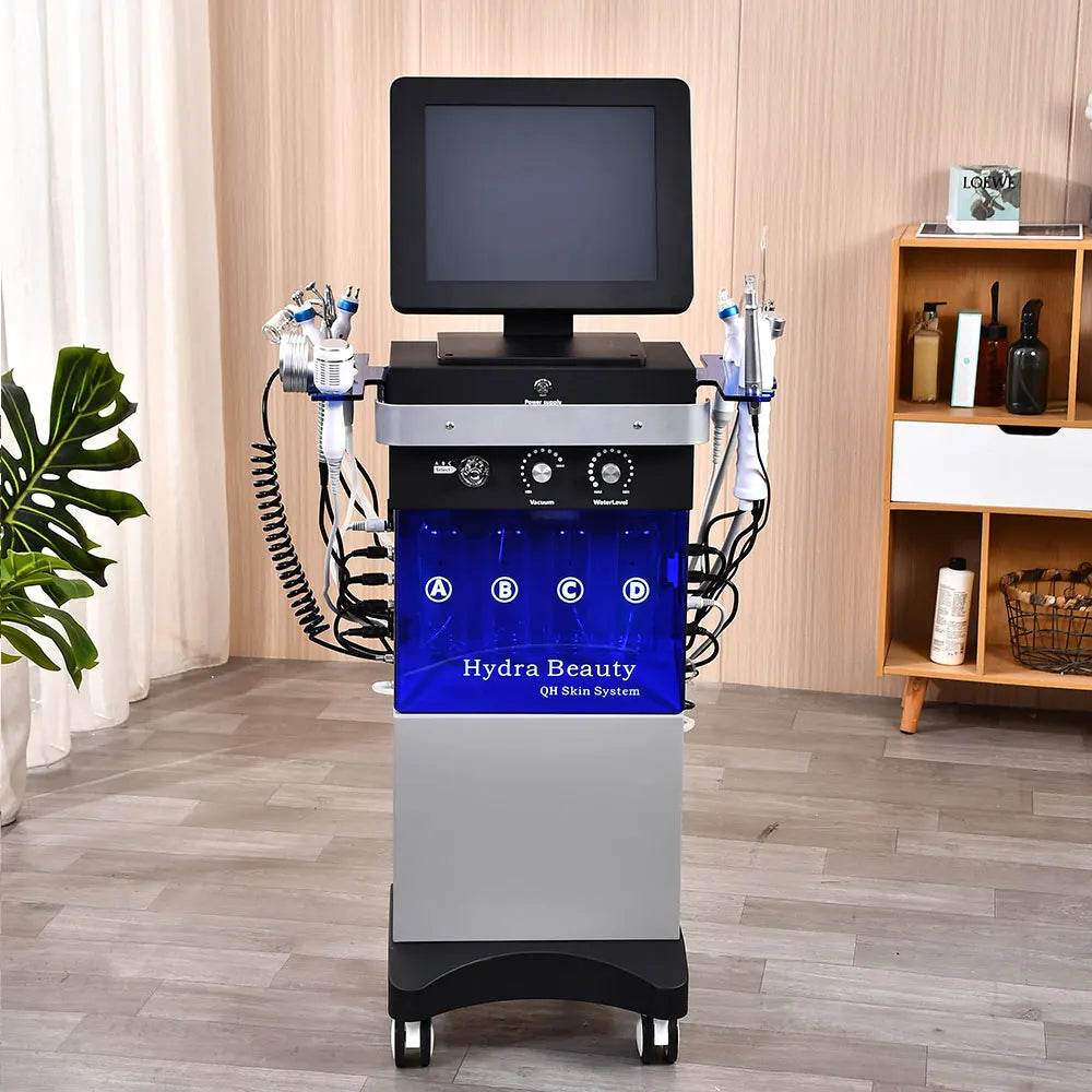 Amilibeauty 14 In 1 Hydro Facial Machine For Skin Rejuvenation