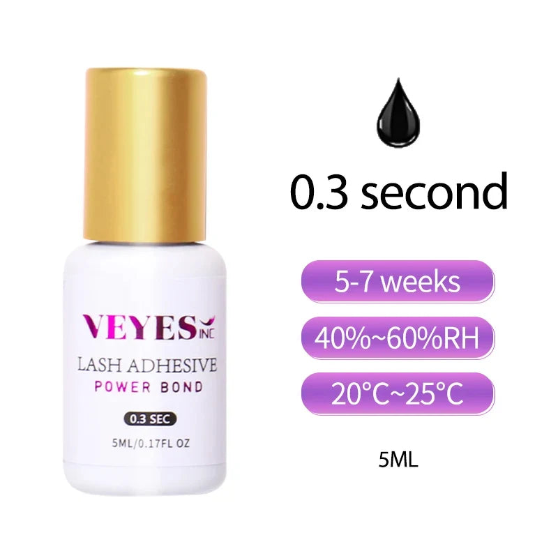 Veyes Inc Fast Drying Eyelash Adhesive For Professional Lash Extensions