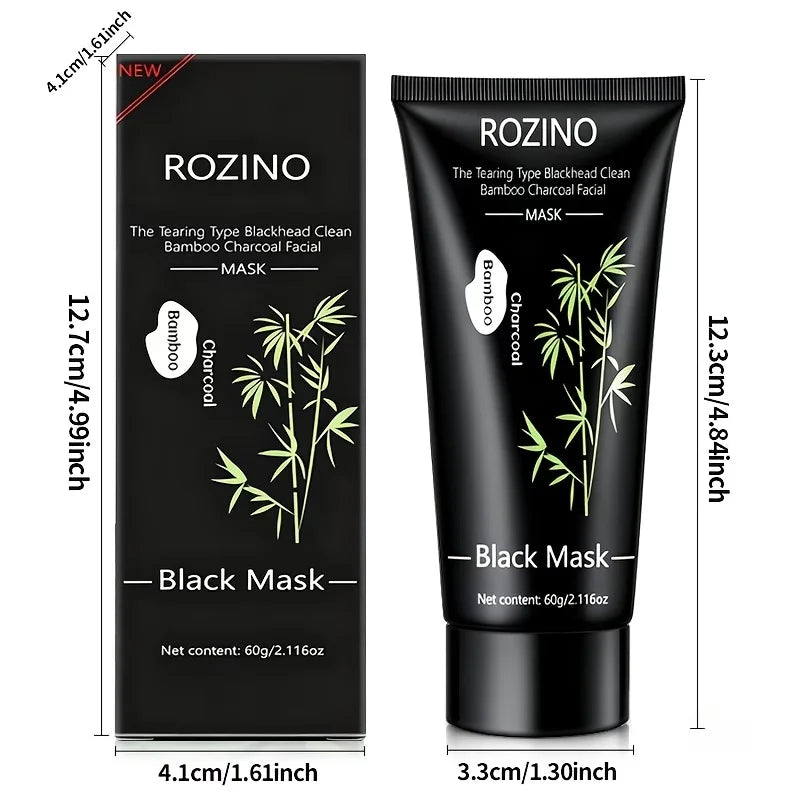 Rozino Bamboo Charcoal Facial Peel Mask For Deep Cleansing