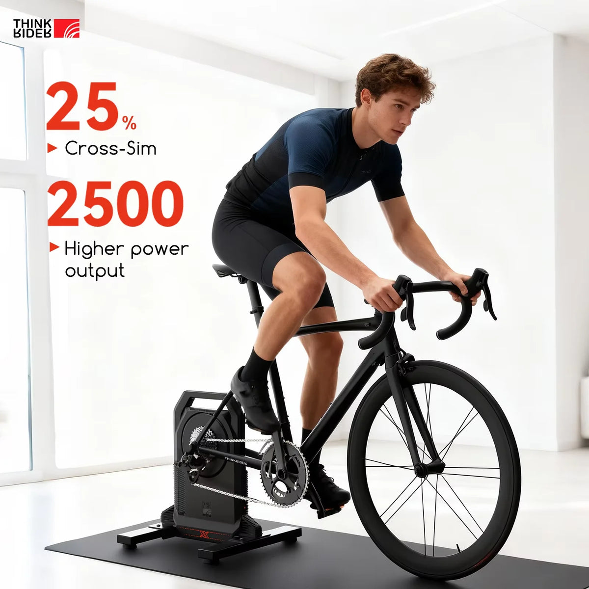 ThinkRider XXPRO Direct Drive Smart Bike Trainer With Power Generation