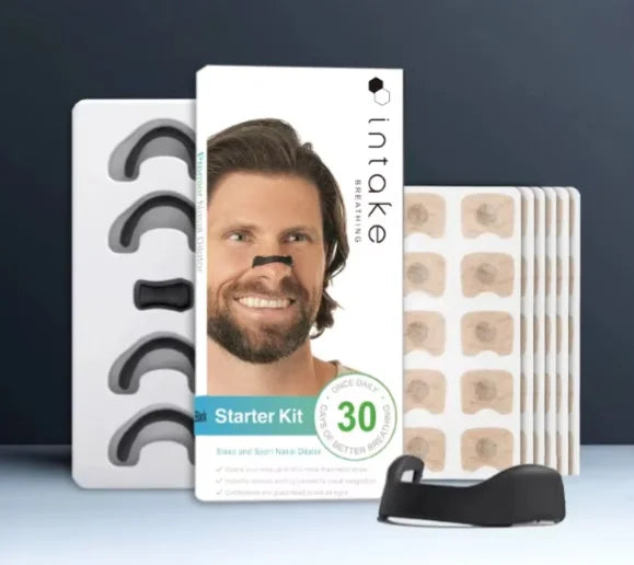 Skin Friendly Nose Strips Starter Kit for Anti Snore Support