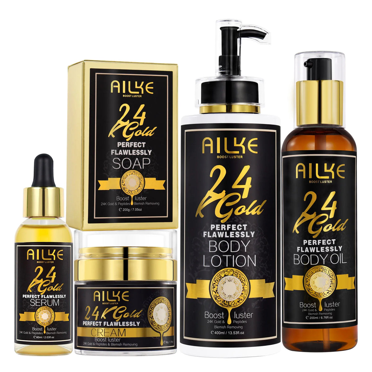 Ailke Whitening Skincare Set To Brighten Complexion And Even Tone