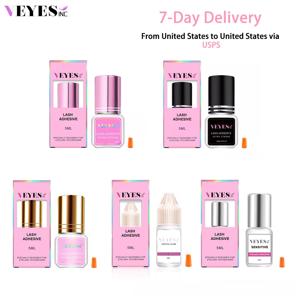 Veyes Inc Fast Drying Eyelash Extension Glue For Volume Lashes