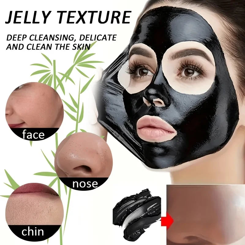 Rozino Bamboo Charcoal Facial Peel Mask For Deep Cleansing