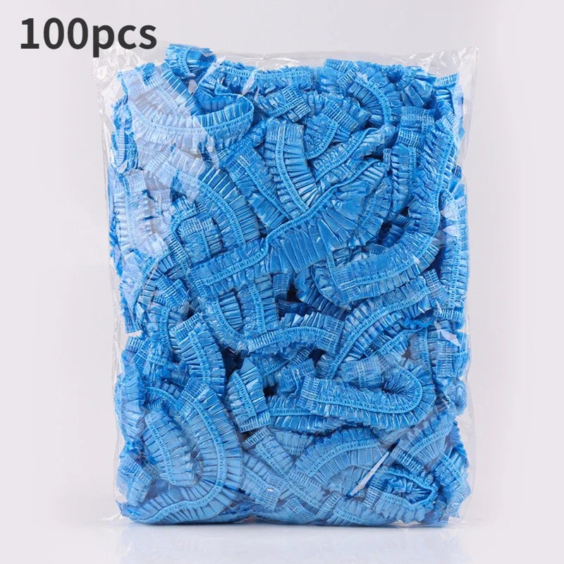 Premium Disposable Waterproof Shower Cap For Bathroom Travel