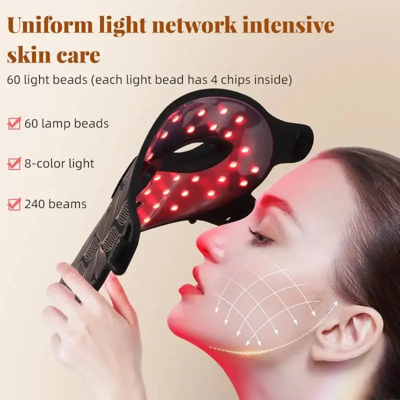 Ubilli Led Red Light Therapy Face Mask For Skin Rejuvenation