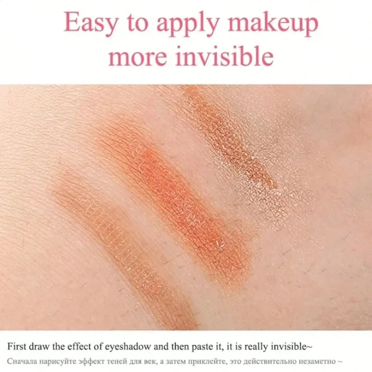 Invisible Double Eyelid Tape With Application Tool For Natural Makeup