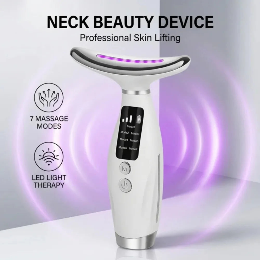 Hailicare Led Photon Facial Massager With Heating And Vibration
