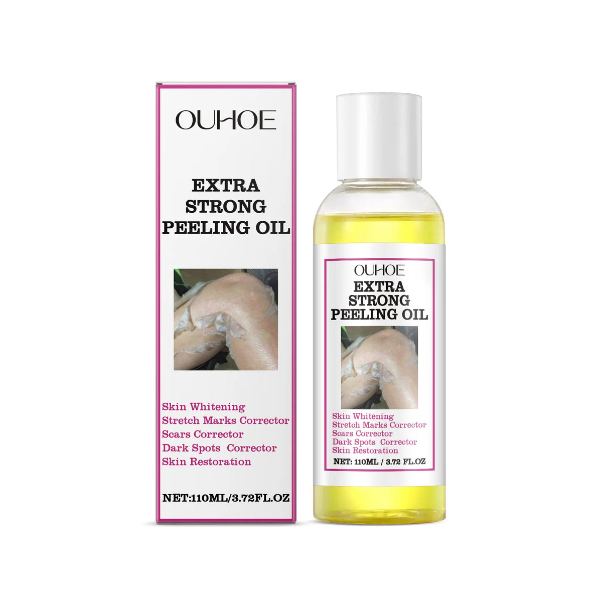 Body Exfoliating Oil for Gentle Smoothing and Moisturizing Skin