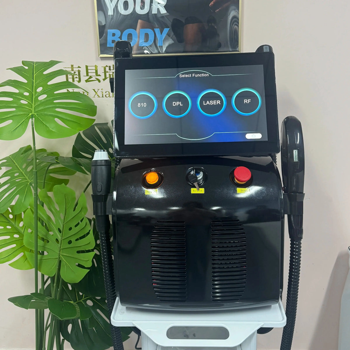 MYOSLIM Professional Laser Hair Removal And Skin Rejuvenation System