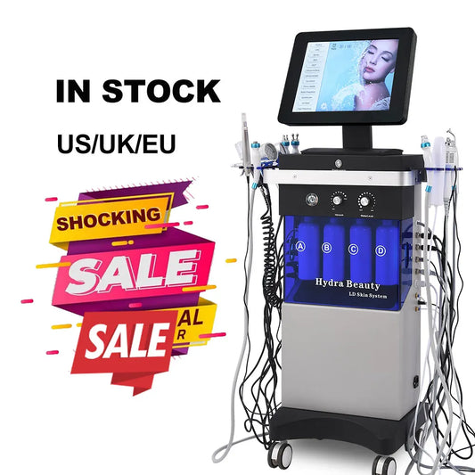Amilibeauty 14 In 1 Hydro Facial Machine For Skin Rejuvenation
