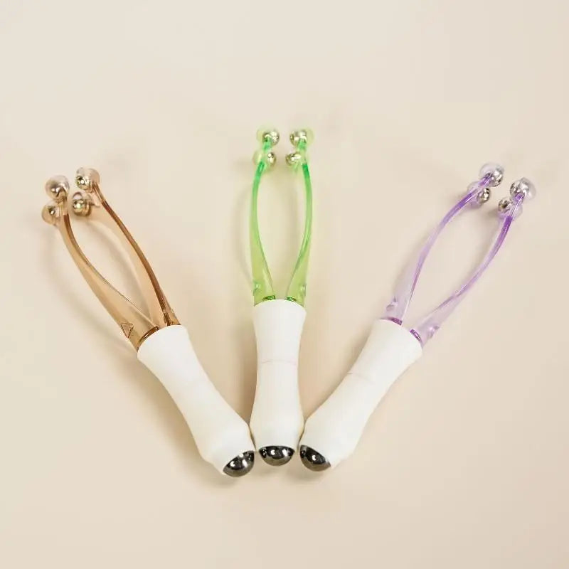 Handheld Finger Joint Massager Roller Dual End Acupoint Relief Tool