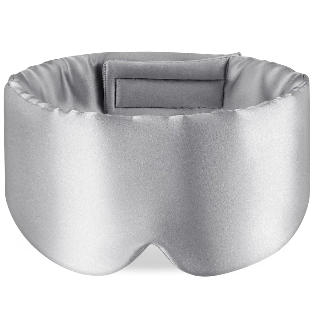 Comfortable 3D Cotton Sleep Mask Blocks Light During Travel