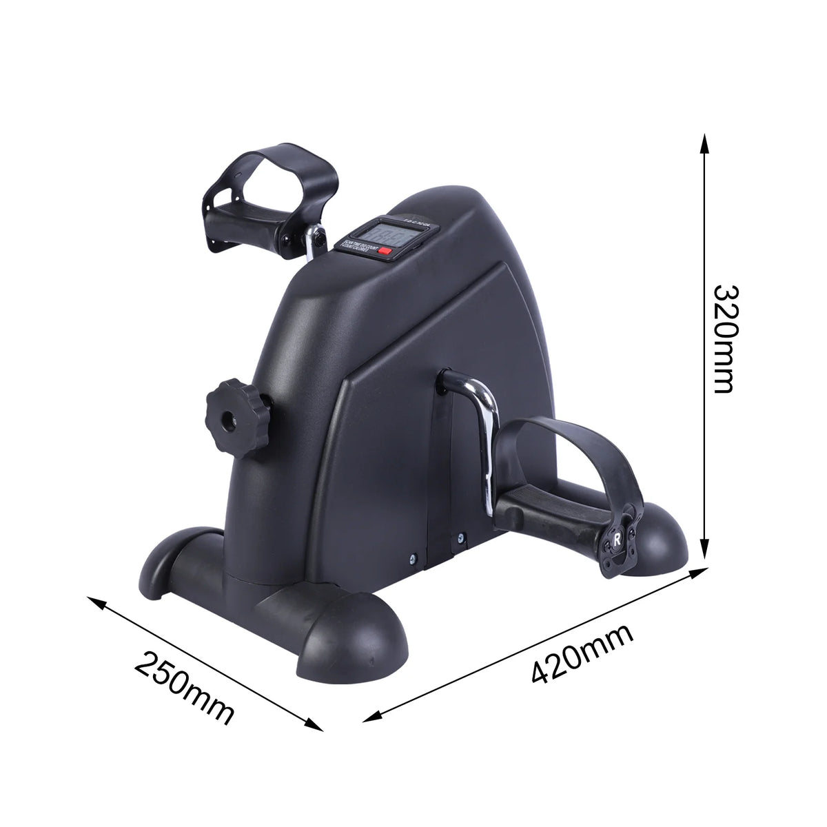 Indoor Mini Pedal Stepper Exercise Bike With Digital Display