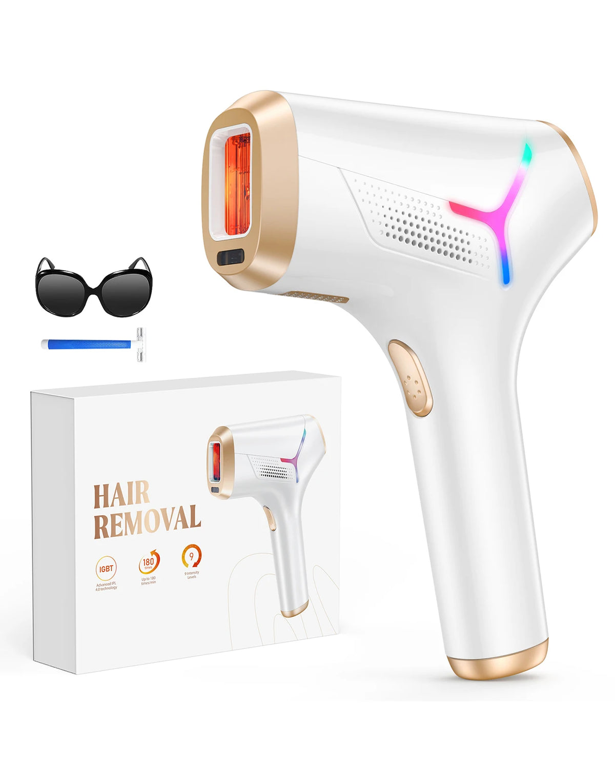 Totmizby Ipl Hair Removal Epilator With 990000 Flashes