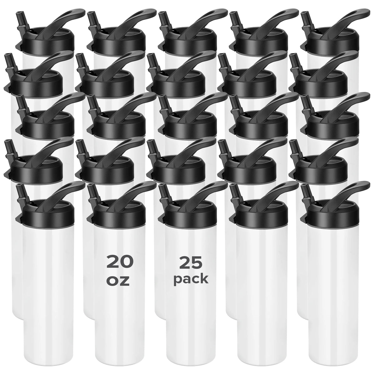 Fastsub Sublimation Tumblers Stainless Steel Vacuum Travel Water Bottle