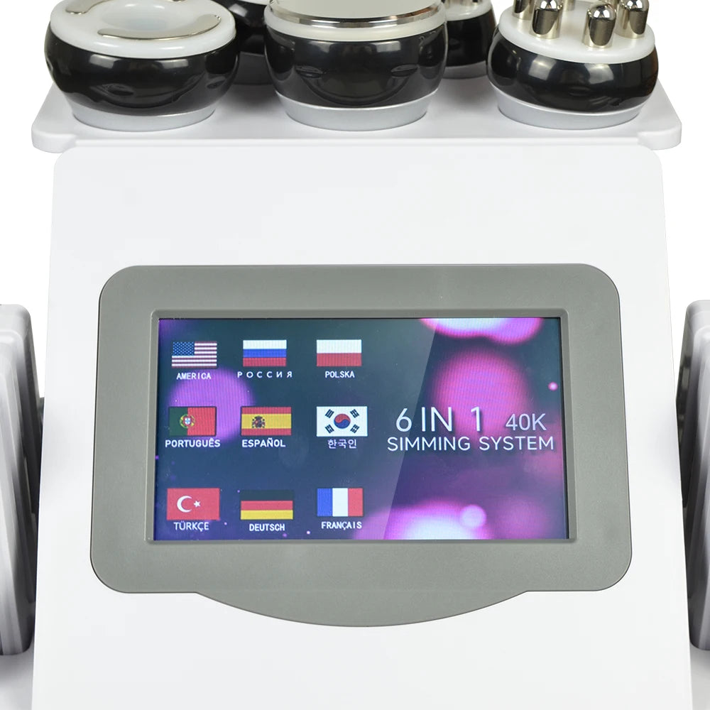 Missheart 6-in-1 40K Ultrasonic Cavitation Body Sculpting Machine