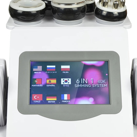 Missheart 6-in-1 40K Ultrasonic Cavitation Body Sculpting Machine
