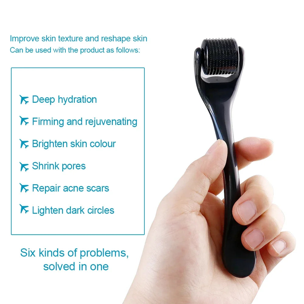 540 Needle Stainless Steel Derma Roller for Facial Hair Growth