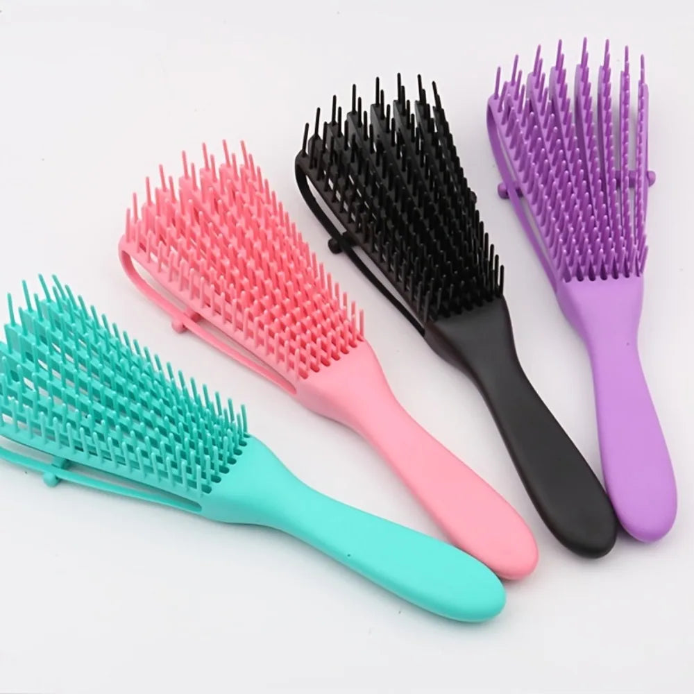 Detangling Scalp Massage Hair Brush For Curly And Thick Hair