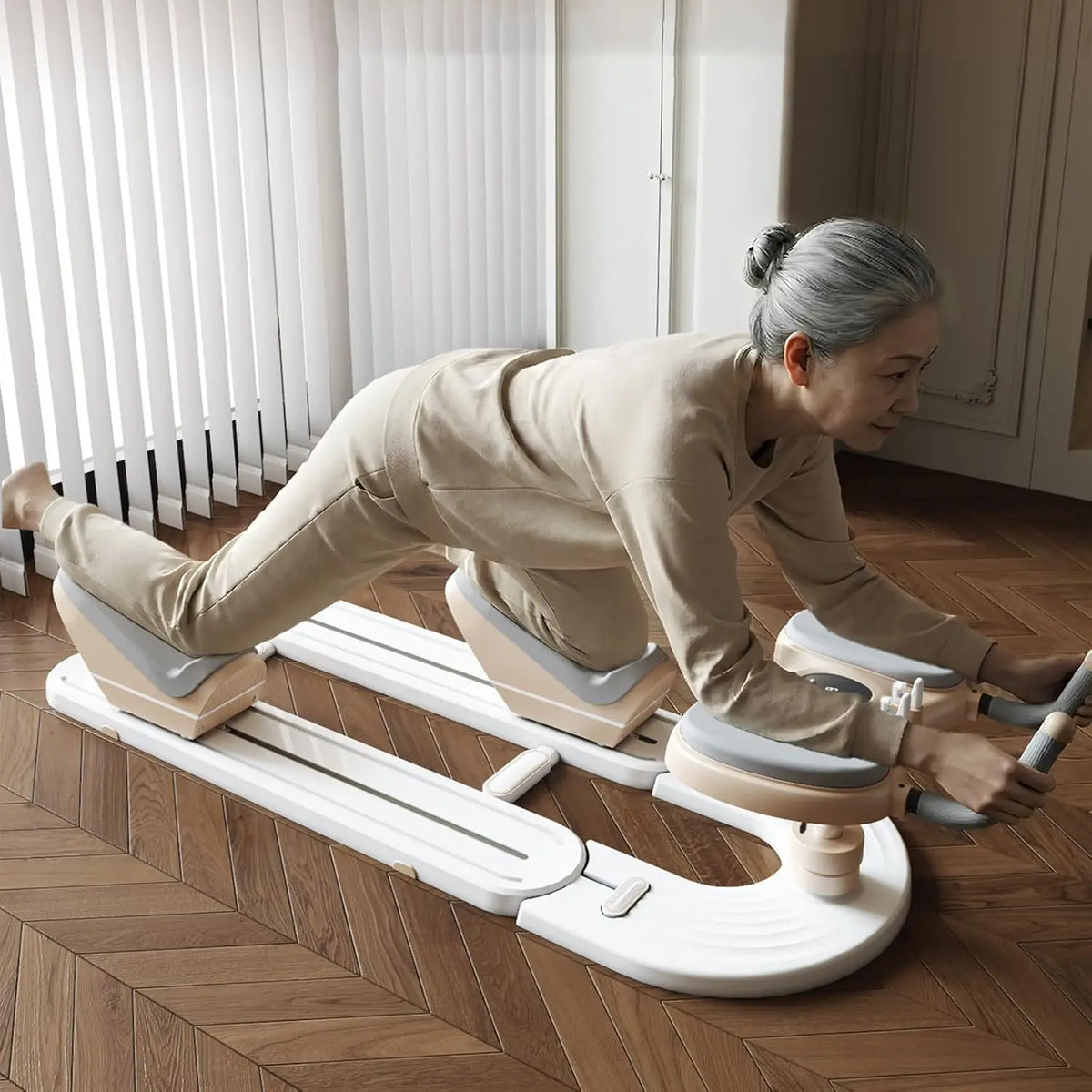 Back Stretch Trainer For Spinal Twist And Abdominal Workouts