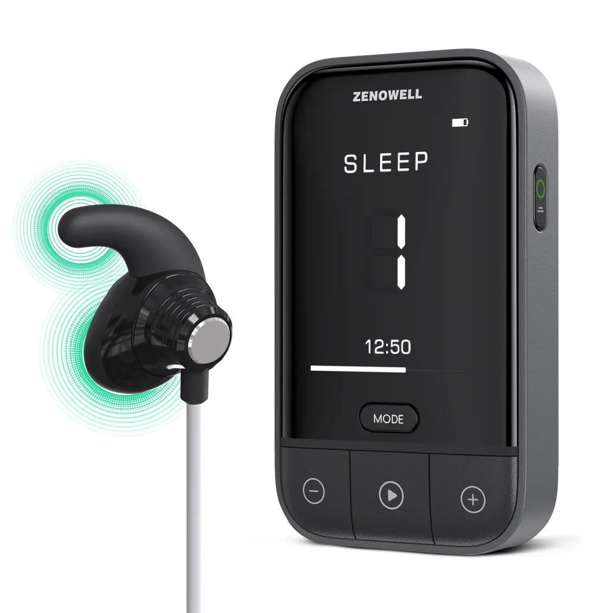 ZenoWell Vagus Nerve Stimulation Device For Deep Sleep And Relaxation